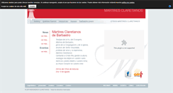 Desktop Screenshot of martiresdebarbastro.org